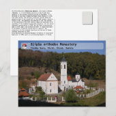 SERBIAN MONASTERIEN - Kloster Djipša orthodox Postkarte (Vorne/Hinten)