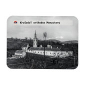 SERBIAN MONASTERIEN - Kloster Krušedol 1906 Magnet (Horizontal)