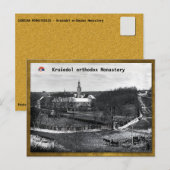 SERBIAN MONASTERIEN - Kloster Krušedol 2 Postkarte (Vorne/Hinten)