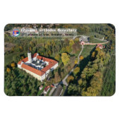 SERBIAN MONASTERIEN - Kloster Krušedol Magnet (Horizontal)