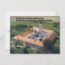 SERBIAN MONASTERIEN - Kloster Krušedol orthodox Postkarte