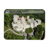 SERBIAN MONASTERIEN - Kloster Manasija 3 Magnet (Horizontal)