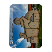 SERBIAN MONASTERIEN - Kloster Mileševa orthodox Magnet (Vertikal)