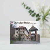 SERBIAN MONASTERIEN - Kloster Nimnik-Orthodoxe 2 Postkarte (Stehend Vorderseite)