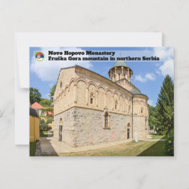 SERBIAN MONASTERIEN - Kloster Novo Hopovo Postkarte