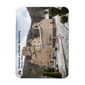 SERBIAN MONASTERIEN - Kloster Ravanica 2 Magnet (Vertikal)