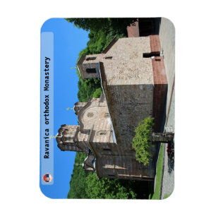 SERBIAN MONASTERIEN - Kloster Ravanica Magnet