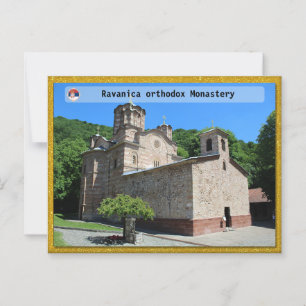 SERBIAN MONASTERIEN - Kloster Ravanica Postkarte