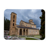SERBIAN MONASTERIEN - Kloster Sopoćani Magnet (Horizontal)