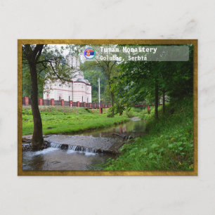 SERBIAN MONASTERIEN - Kloster Tuman 3 Postkarte