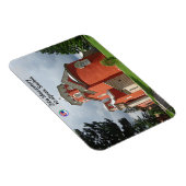 SERBIAN MONASTERIEN - Kloster Žiča orthodox Magnet (Rechte Seite)