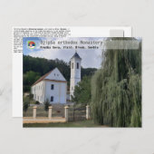 SERBIAN MONASTERIEN - Orthodoxes Kloster Djipša 2 Postkarte (Vorne/Hinten)