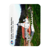 SERBIAN MONASTERIEN - Orthodoxes Kloster Djipša 3 Magnet (Vertikal)