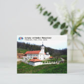 SERBIAN MONASTERIEN - Orthodoxes Kloster Djipša 3 Postkarte (Stehend Vorderseite)