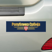 "Serbian Pride" Geschenkideen Autoaufkleber (Auf Auto)