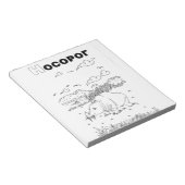 Serbian-zyrillischer Nashorn Notizblock (angewinkelt)