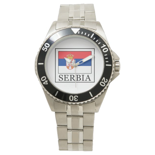 Serbien Armbanduhr (Vorderseite)