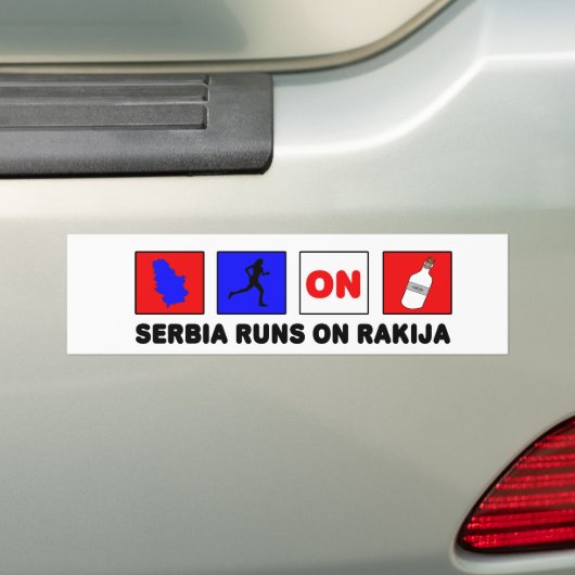 Serbien Autoaufkleber (Auf Auto)