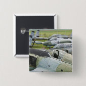 SERBIEN, Belgrad. Jugoslawisches Luftfahrtmuseum Button (Vorne & Hinten)