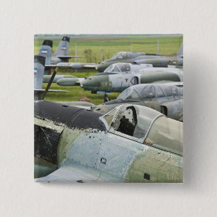 SERBIEN, Belgrad. Jugoslawisches Luftfahrtmuseum Button