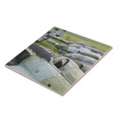 SERBIEN, Belgrad. Jugoslawisches Luftfahrtmuseum Fliese (Seite)