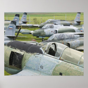 SERBIEN, Belgrad. Jugoslawisches Luftfahrtmuseum Poster