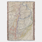 Serbien, Bosnien Decke (Vorderseite Vertikal)