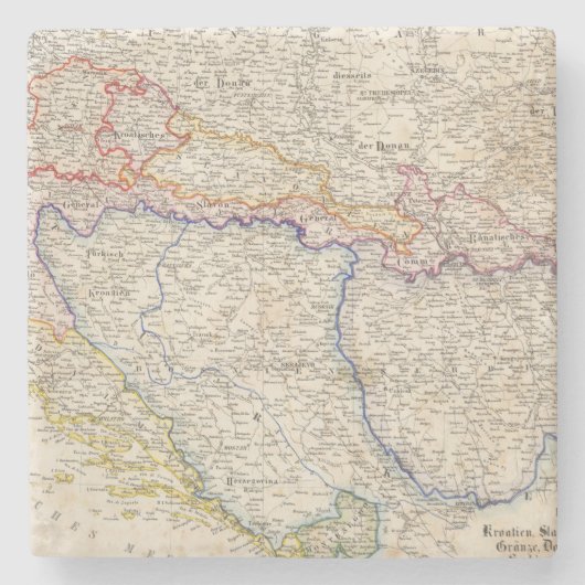 Serbien, Bosnien Steinuntersetzer (Vorderseite)