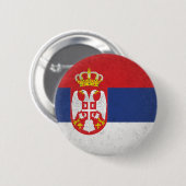 Serbien Button (Vorne & Hinten)