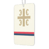 Serbien Car Freshner Autolufterfrischer (Links)