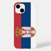Serbien Case-Mate iPhone Hülle (Rückseite)