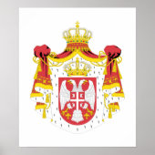 Serbien COA Poster (Vorne)