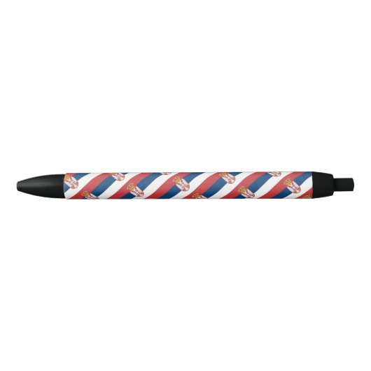 Serbien Flag Ballpoint Pen Kugelschreiber (Vorderseite)