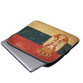 Serbien Flag Laptop Sleeve (Vorne Knopf)