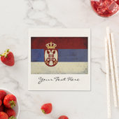 Serbien Flag Party Napkins Serviette (Beispiel)