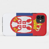 Serbien-Flagge Case-Mate iPhone Hülle (Rückseite (Horizontal))