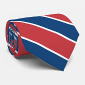 Serbien Flagge Elegant Patriotic Neck Tie Krawatte (Gerollt)