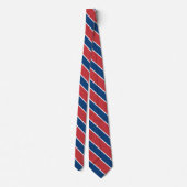Serbien Flagge Elegant Patriotic Neck Tie Krawatte (Rückseite)