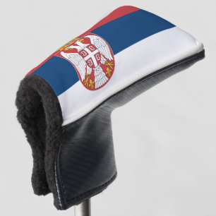 Serbien-Flagge Golf Headcover