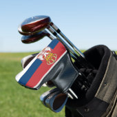 Serbien-Flagge Golf Headcover (In Situ)