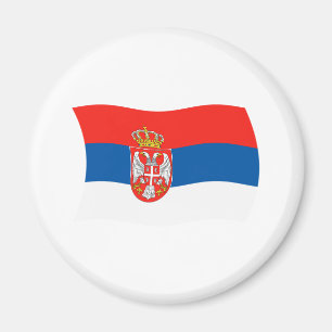 Serbien Flagge Magnet