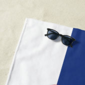 Serbien-Flagge Strandtuch (Beispiel)