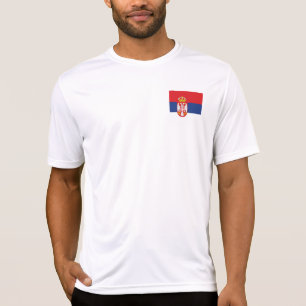 Serbien-Flagge T-Shirt