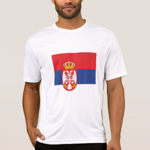 Serbien-Flagge T-Shirt