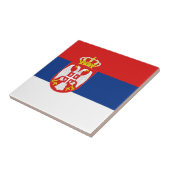 Serbien-Flaggen-Keramik-Fliese Fliese (Seite)