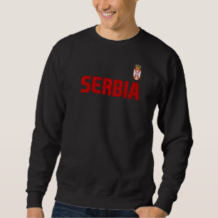 Serbien Flaggenstaat Serbien - Stolzes internation Sweatshirt
