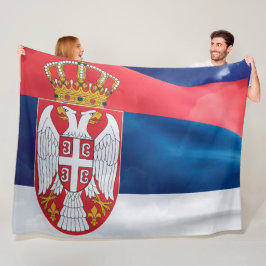 Serbien Fleecedecke