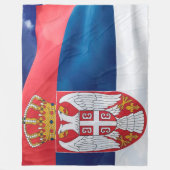 Serbien Fleecedecke (Vorderseite)
