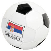 Serbien Fußball (Dreiviertel)