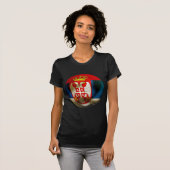 Serbien-Fußball T-Shirt (Vorne ganz)
